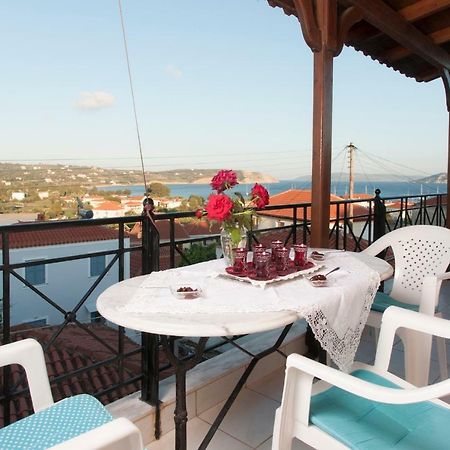 The House Of "Angelina", Magnificent View Of The Sea Apartment Метони Екстериор снимка