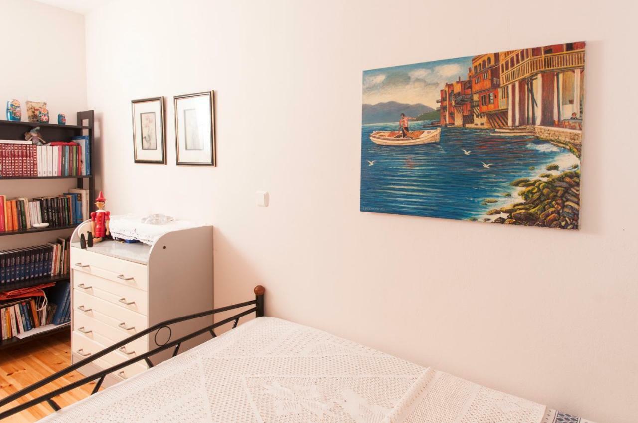 The House Of "Angelina", Magnificent View Of The Sea Apartment Метони Екстериор снимка